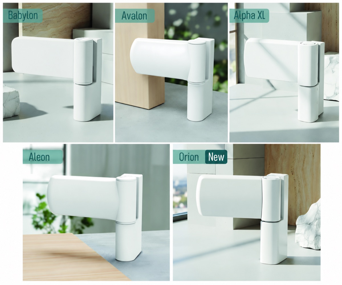 Bisagras 3D para puertas REZE